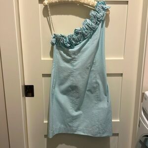 Lilly Pulitzer seersucker mini dress, sz 2. Perfect condition! Adorable!